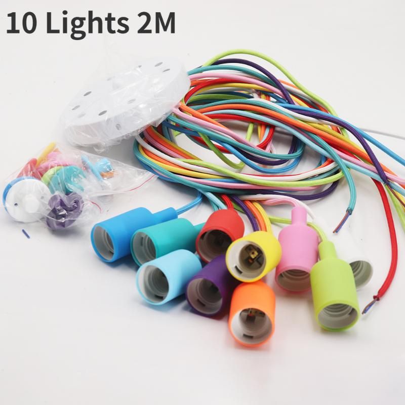 10 Lights 2M No Bulb