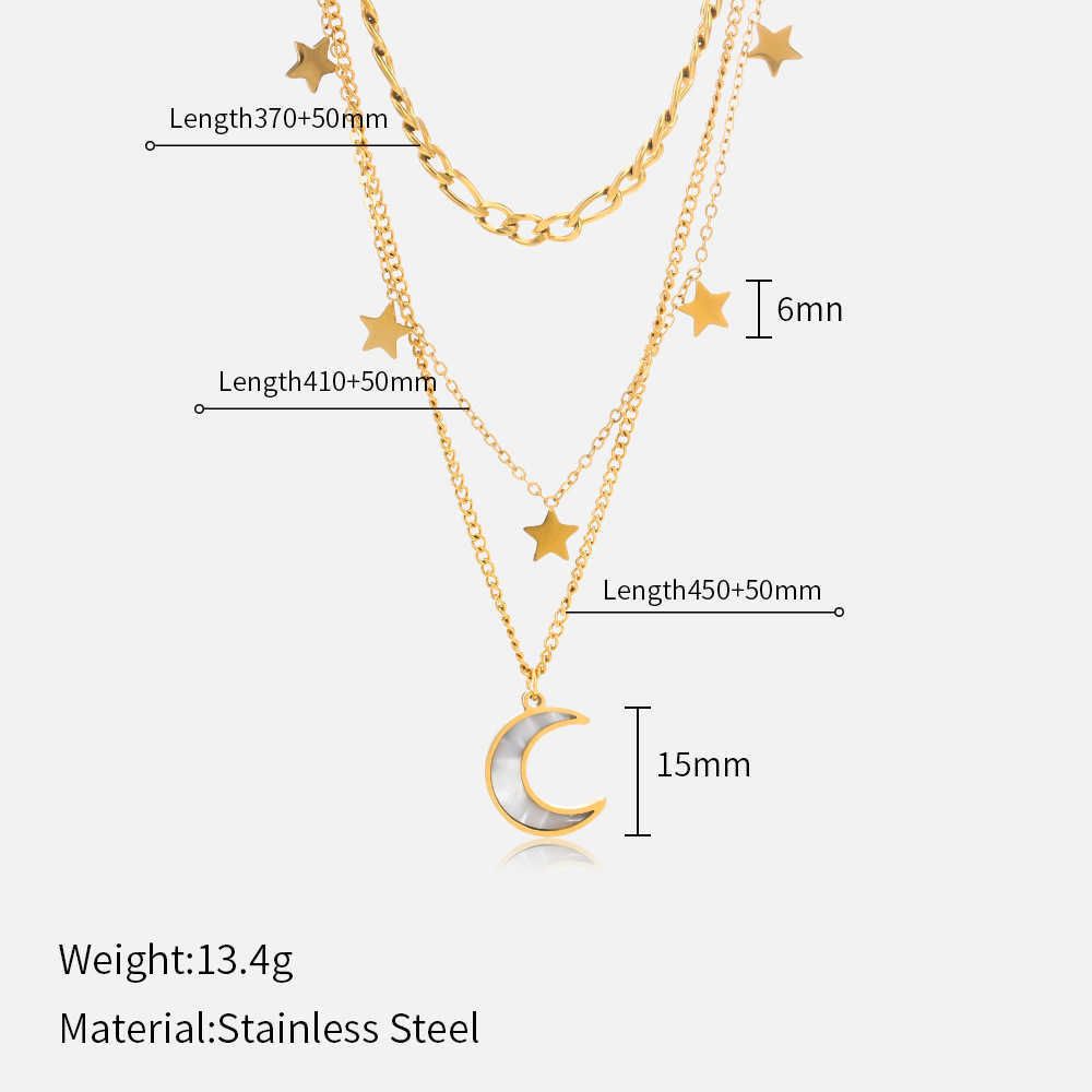 Golden Moon Necklace