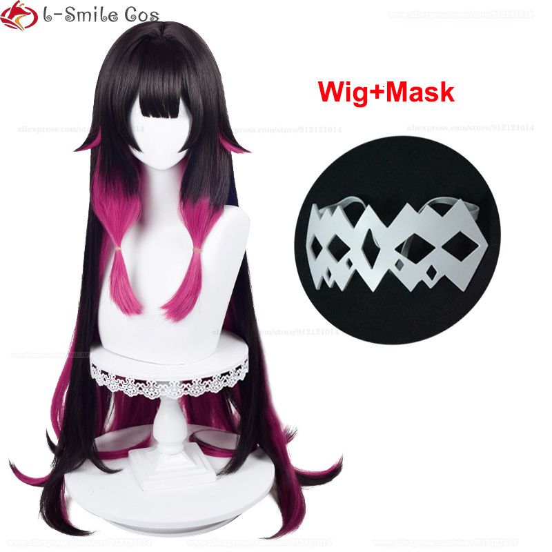 wig and mask