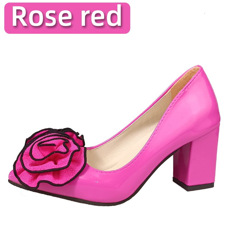 rose rouge