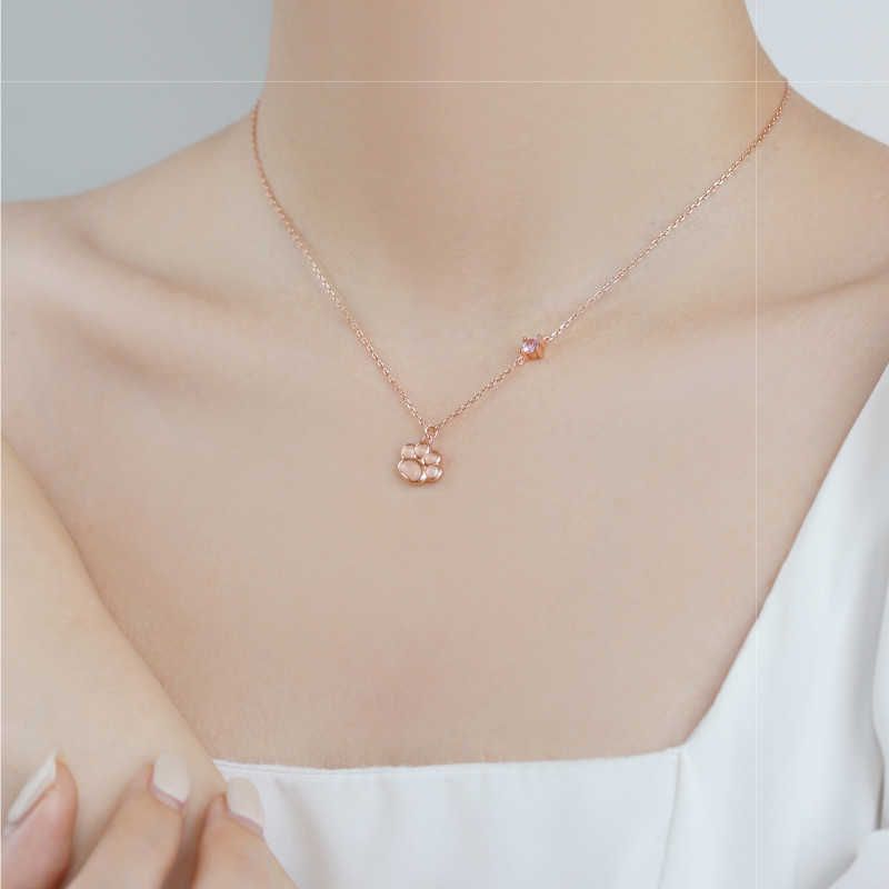 Collier en or rose-