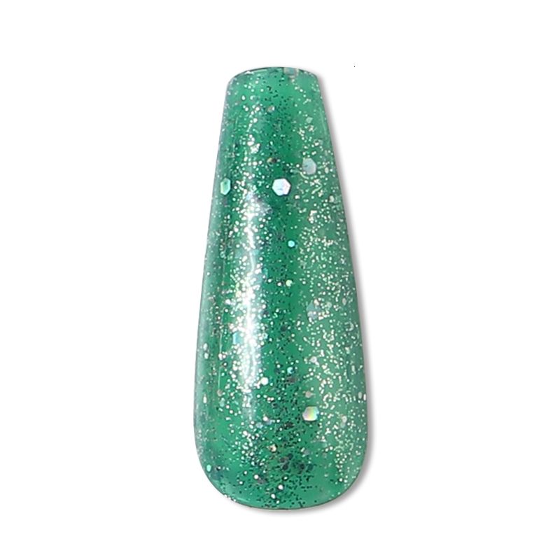 Verde glitterato 079