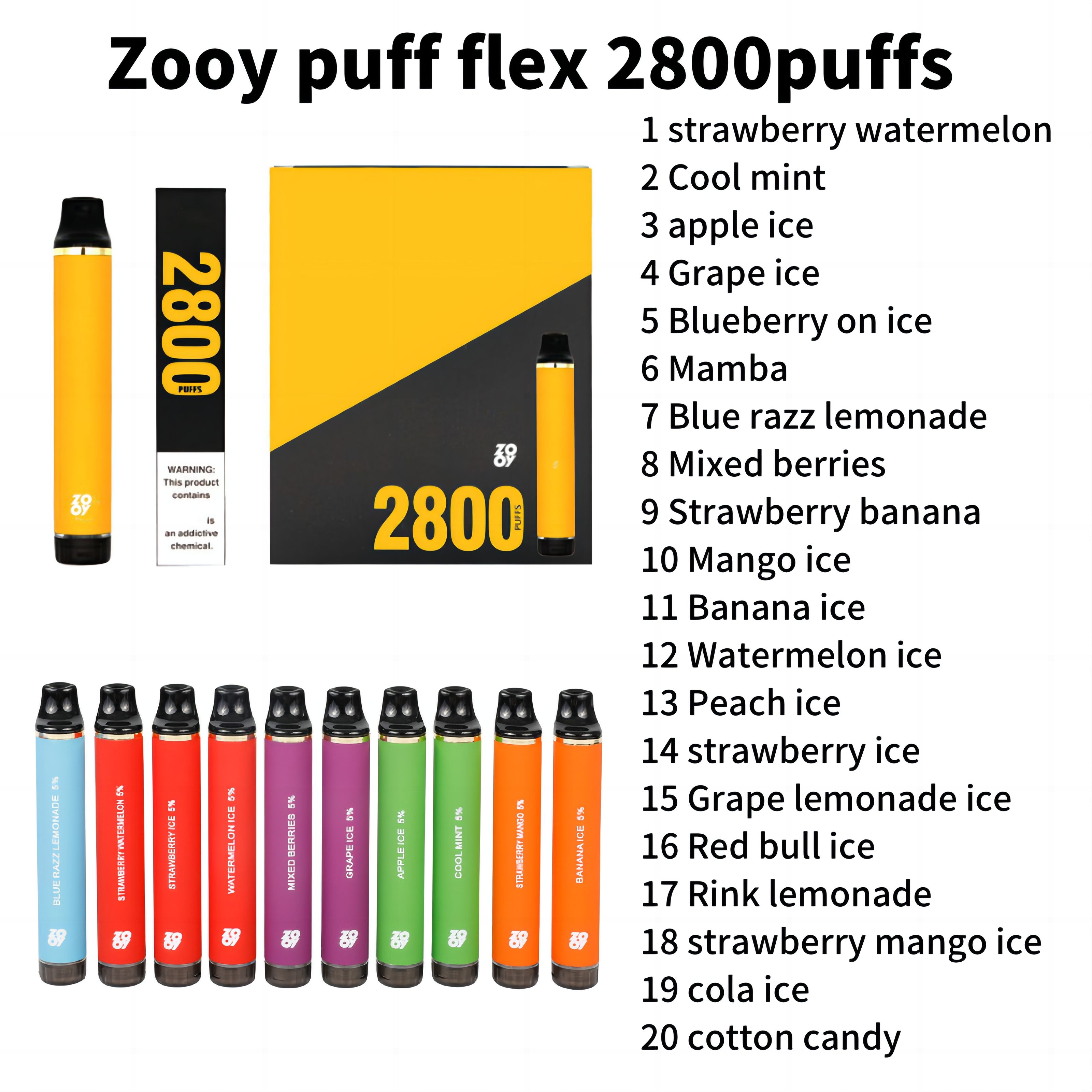 Zooy 2800-Choose Smak