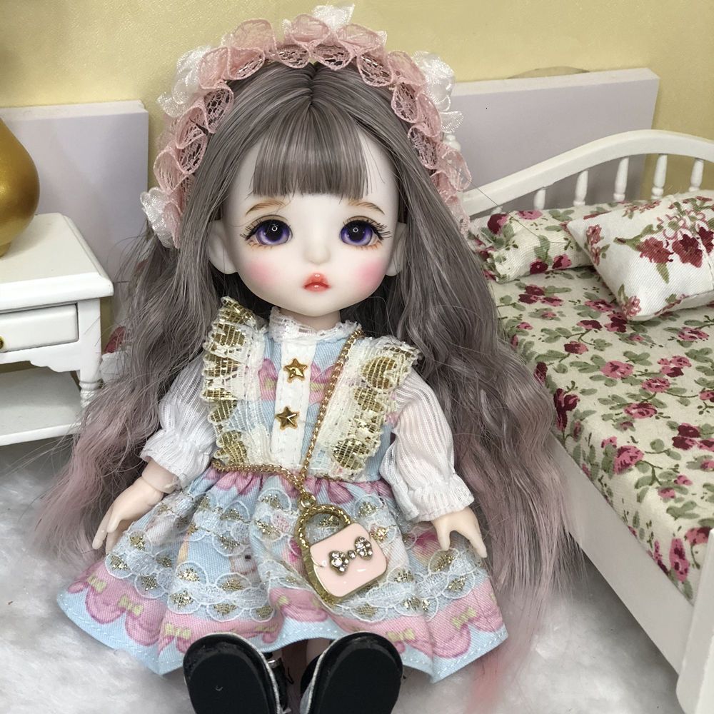 Gray-Doll with Clothes