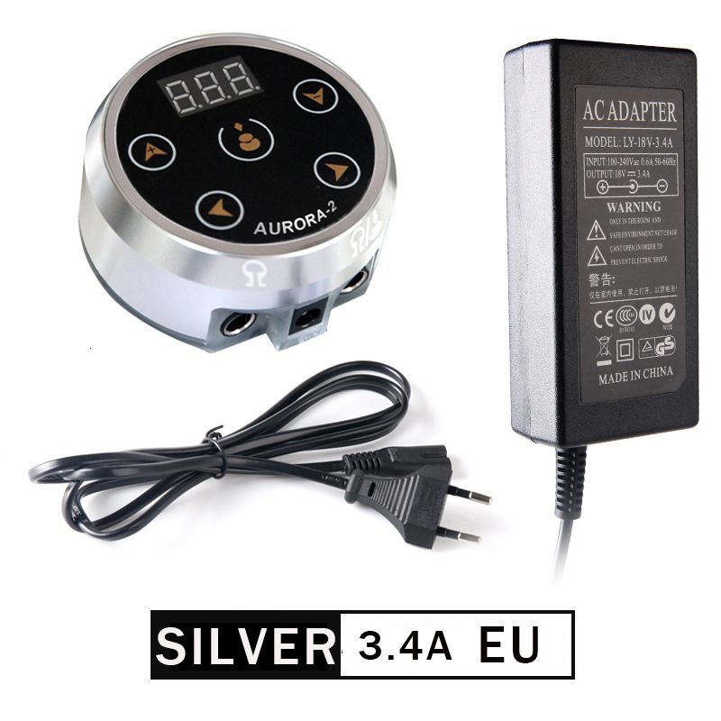 Silver Eu Plug