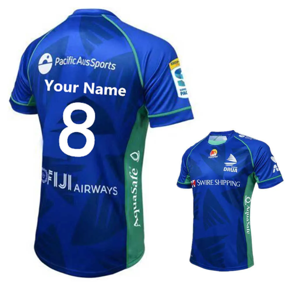 Nuevo 2023 2024 Fiji Rugby Jersey Home Away Culture 7s Rugby Jersey