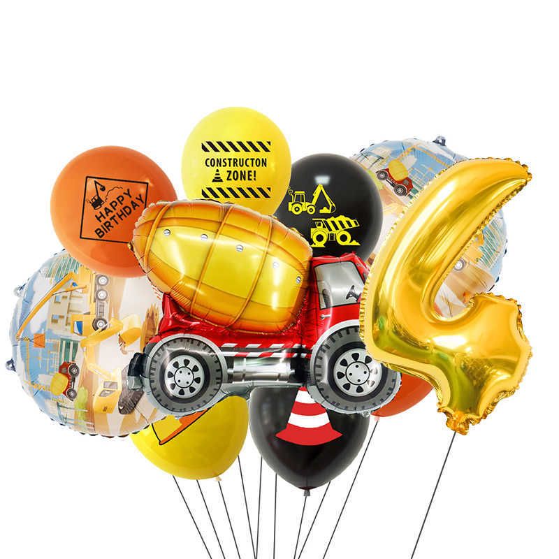 Mikser kamyon 4 set-balon