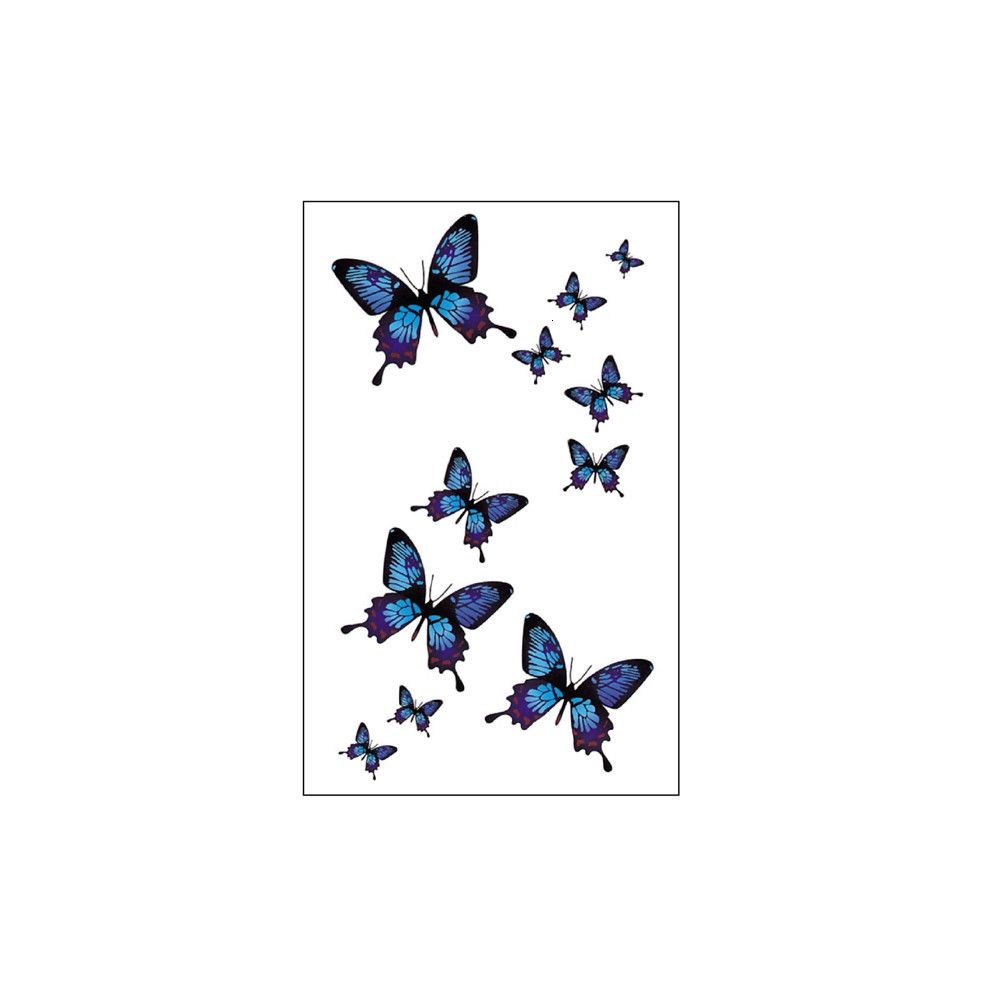 Blue Butterfly-2pcs