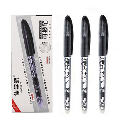 12pcs Black Pen