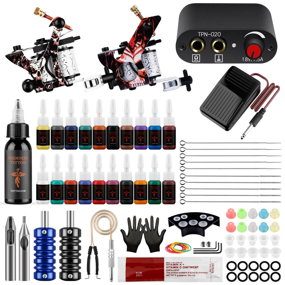 Kit de tatouage1 21pc encre