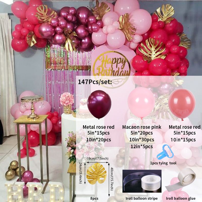 147pcs Balloon-As Photo