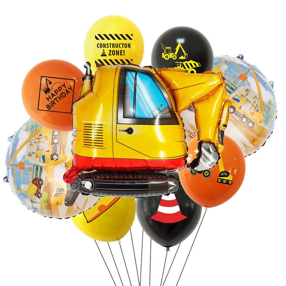 Ekskavatör set balonları