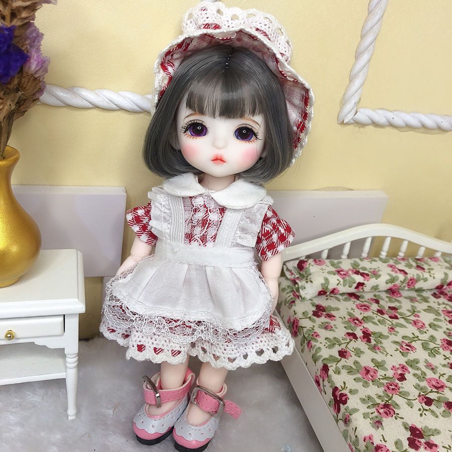 Purple-Doll with Clothes