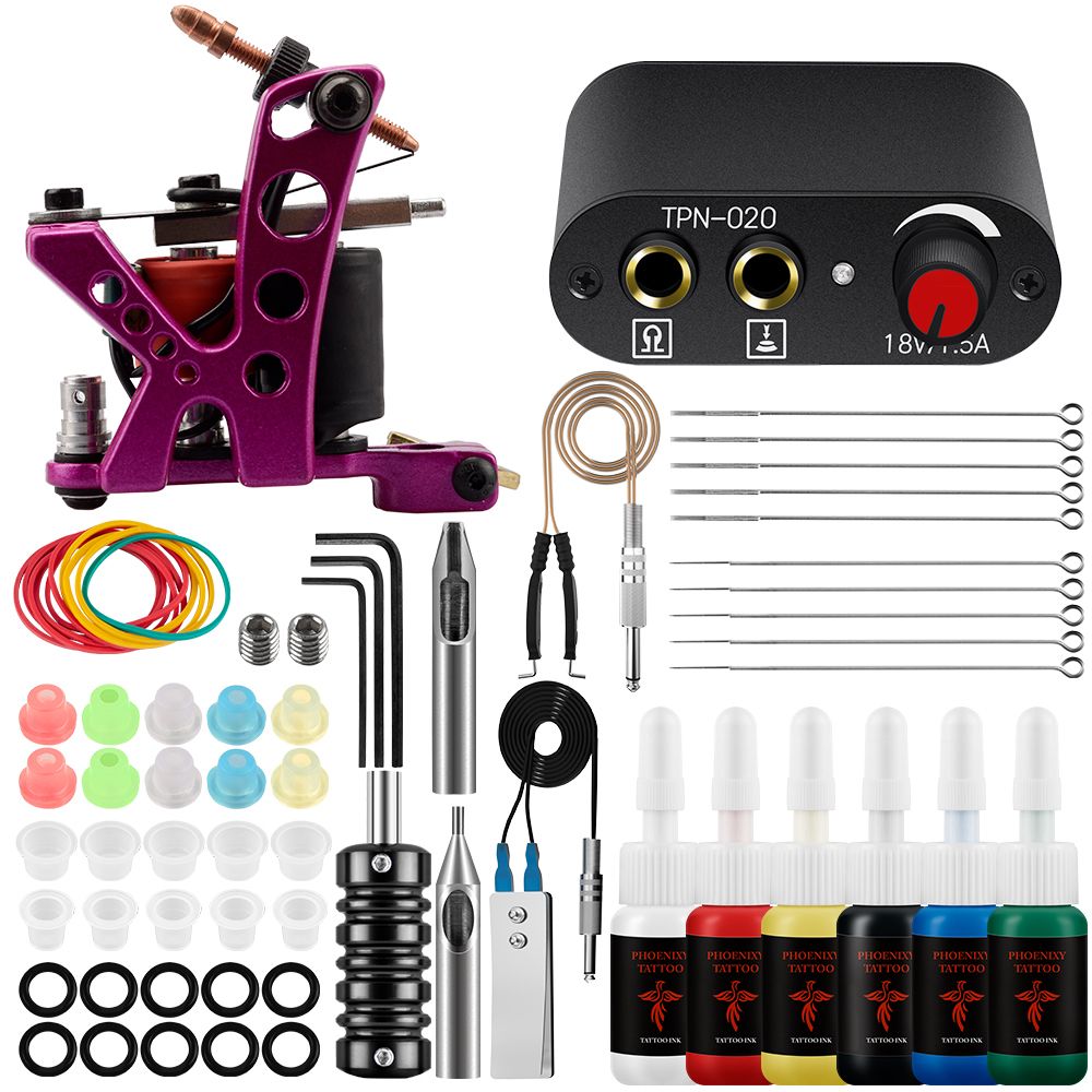 Tattoo Kit4 7pc Ink