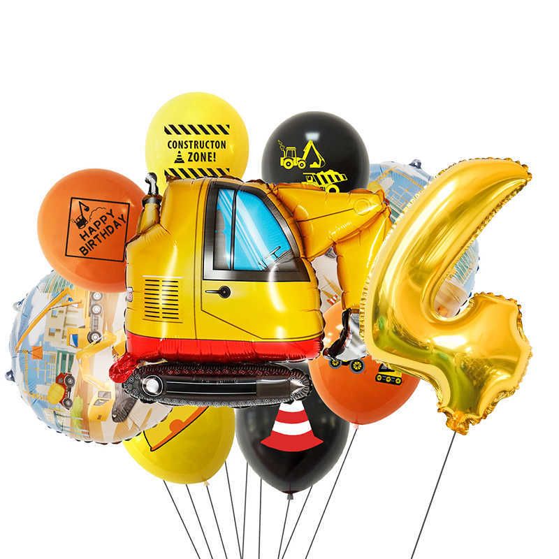 Excavator 4 set-balloons