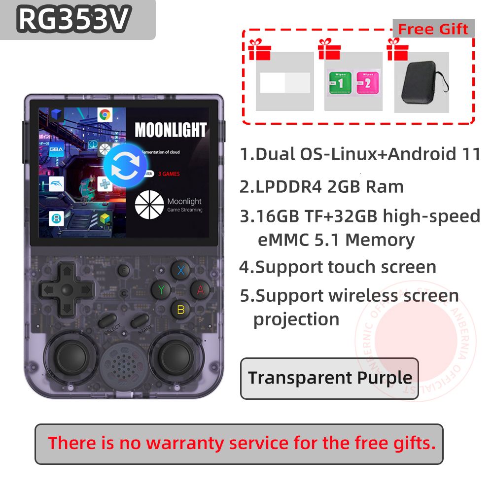 RG353V Purple-512G PSP 450 Games.
