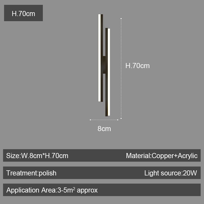 Black-H.70cm Dimmable color