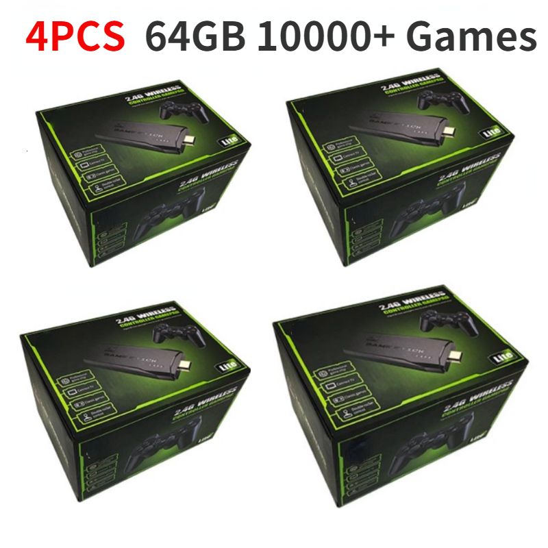 4PCS 64 GB Game Stick