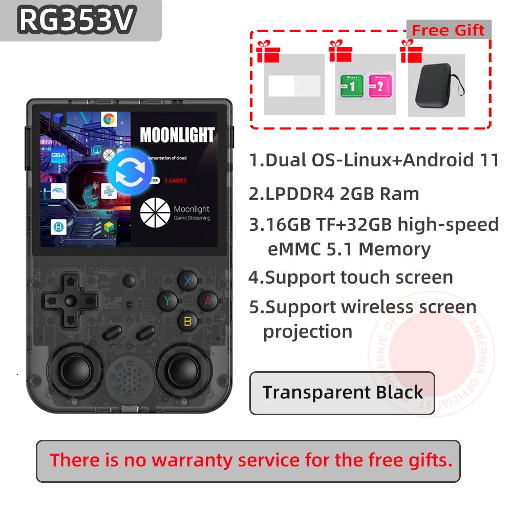 RG353V Black-512G PSP 450 Games.