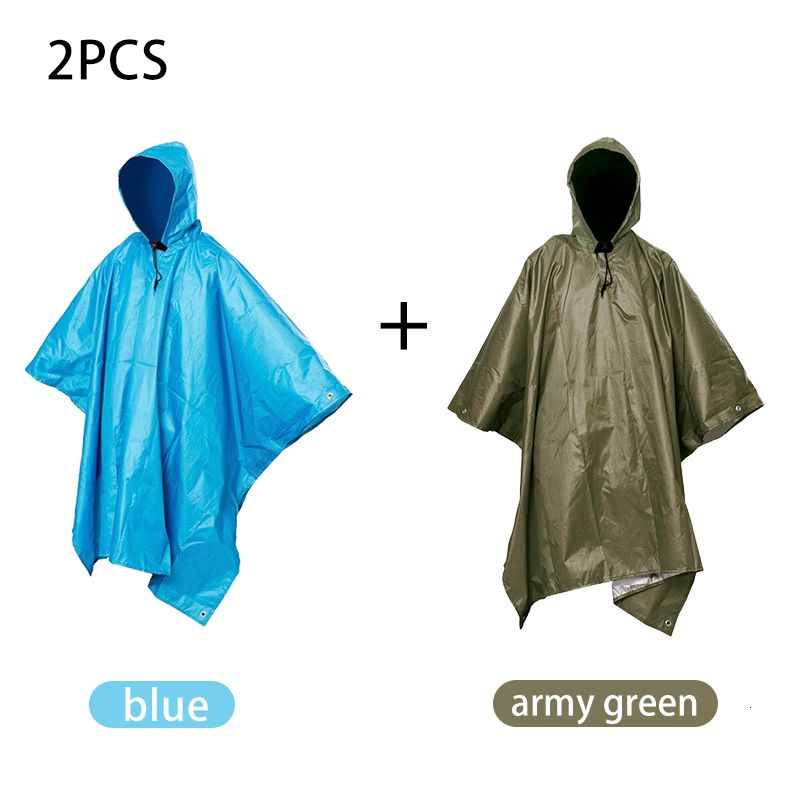 Blauw en ArmyGreen