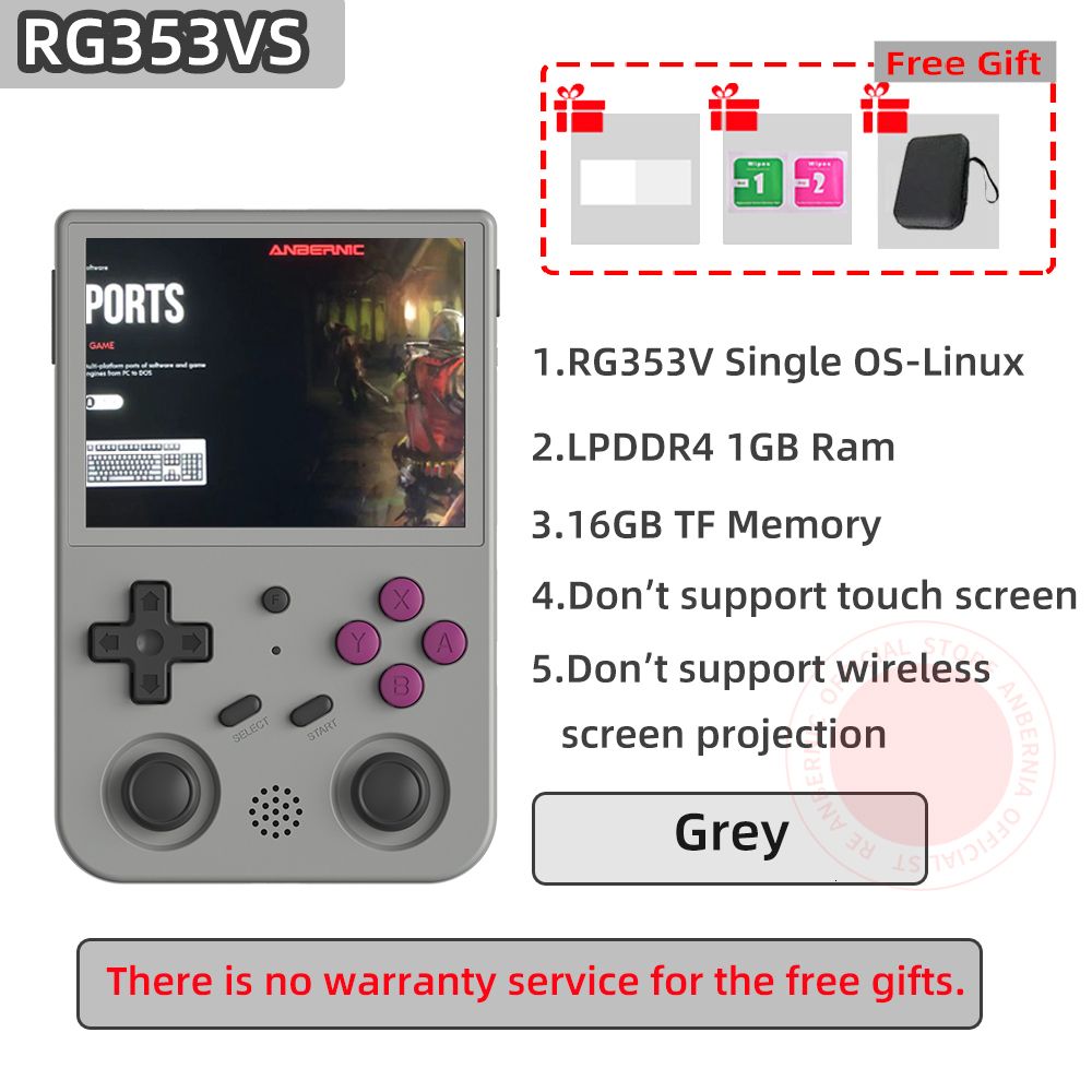 RG353VS Grey-512G PSP 450 Oyunlar.