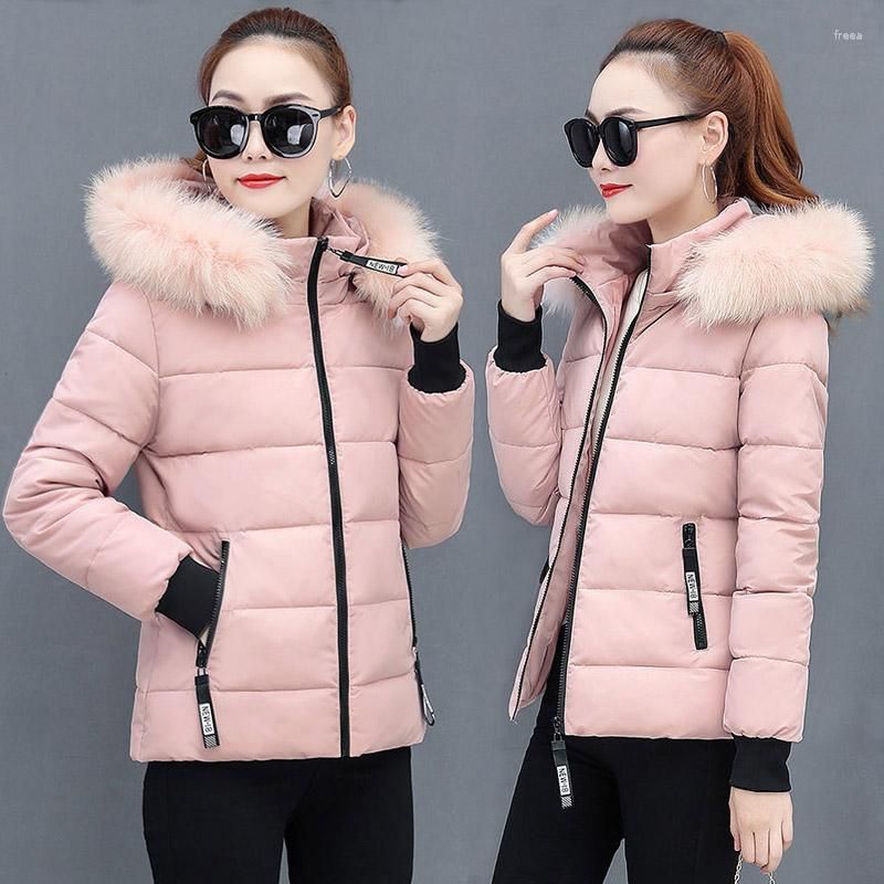 New 2023 Winter Jacket Women Coat Female Parka Short Fashion