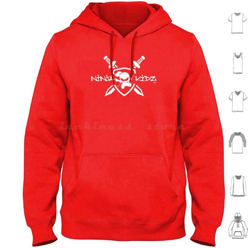 Coton-Hoodie-Rouge