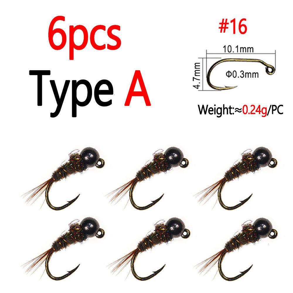 6pcs Type a