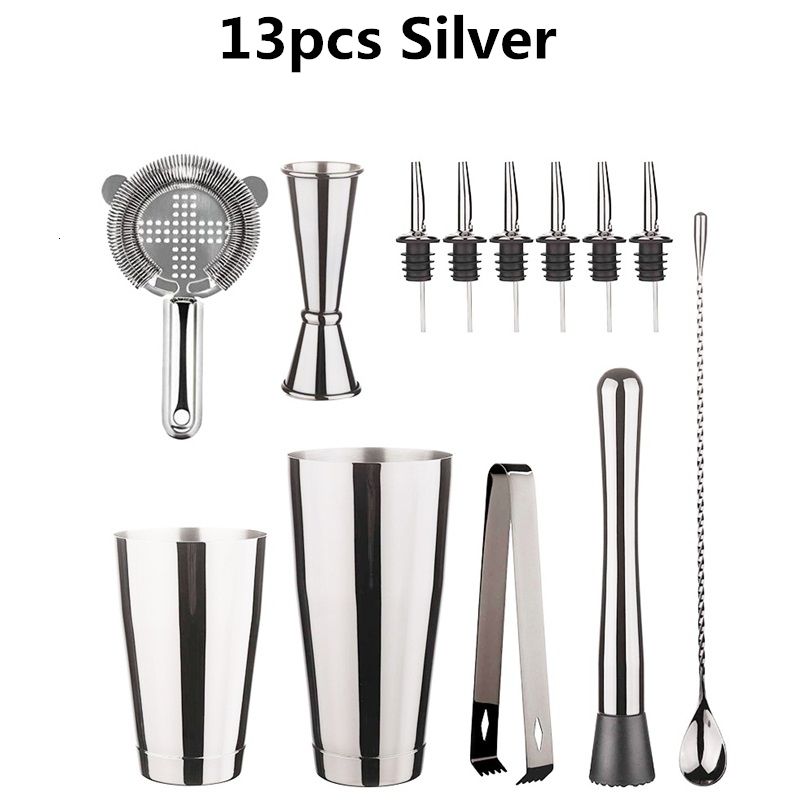 13pcs Silber