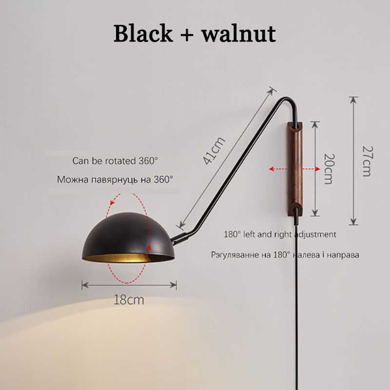 Black Walnut-Au Plug-Warm Light