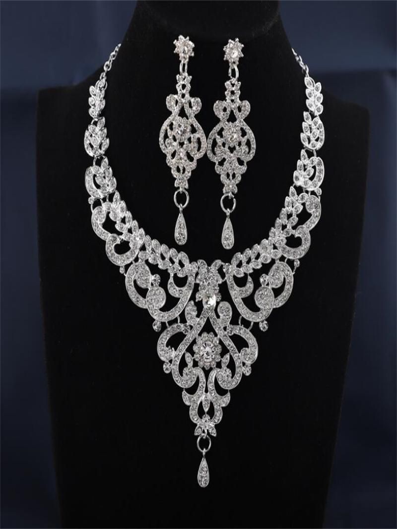 Imitation Rhodium Plated 45cm