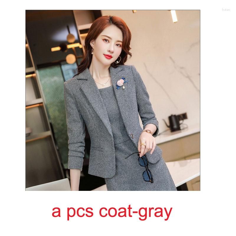 gray coat