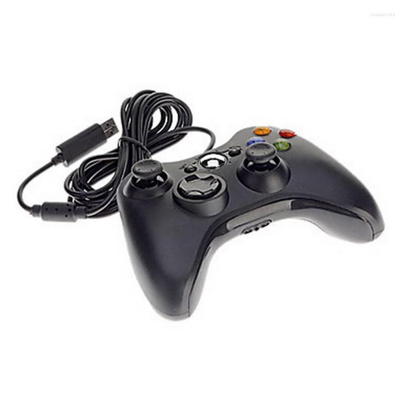 WIRED USB CONTROLLER FOR PC & XBOX 360 - BLACK