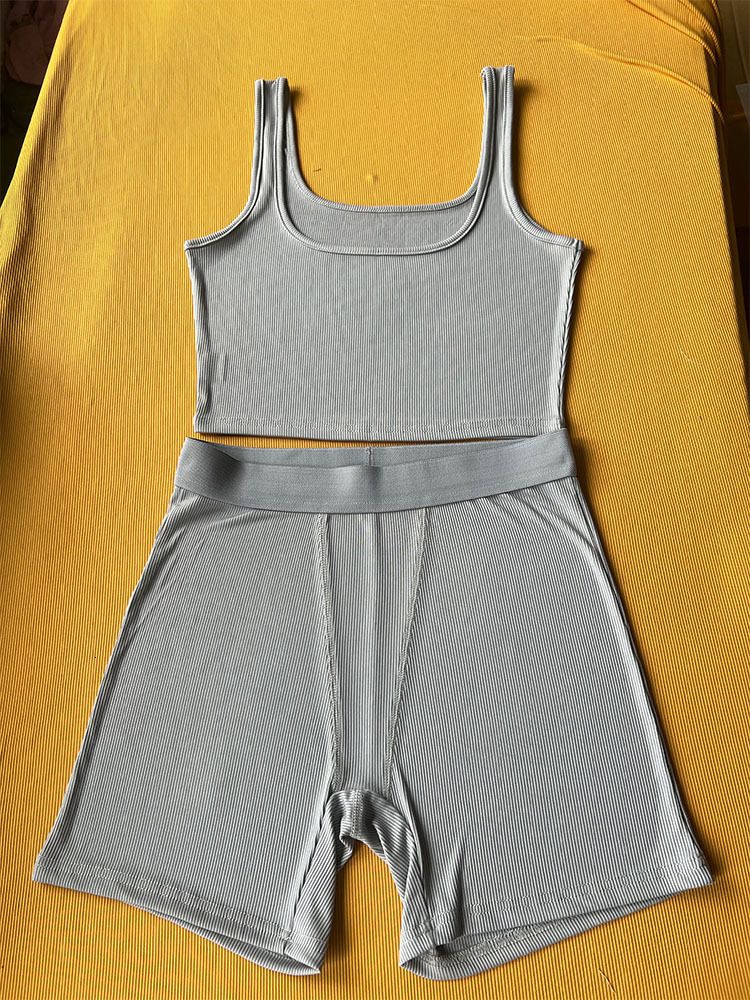 Ensemble de shorts Whitegray