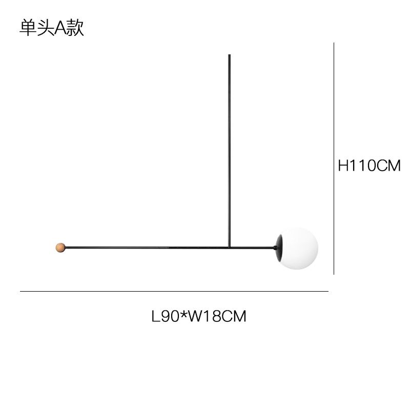 1 lustre à tête