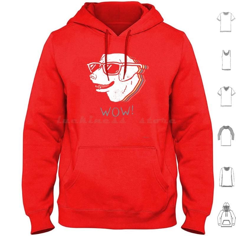 Bawełniany-hoodie-czerwony