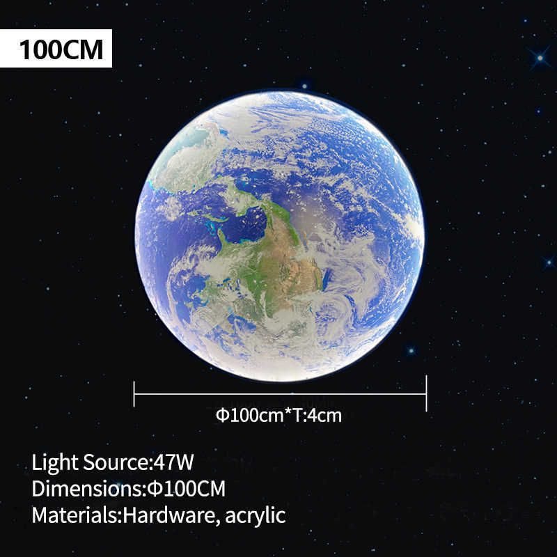 100cm-earth-White Light-Black