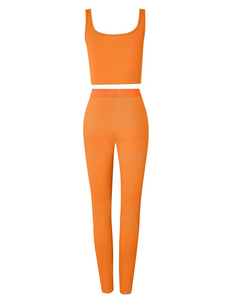 Longues jambes orange