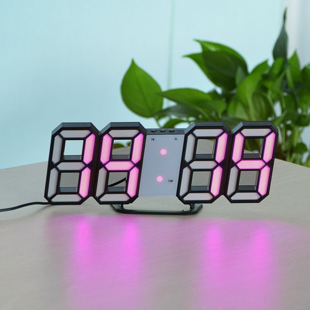 Zwarte Kast Roze Led