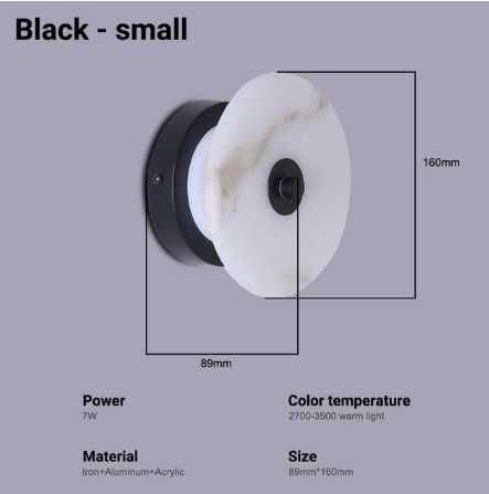 16cm Black Base-Warm White (2700-3500k)7