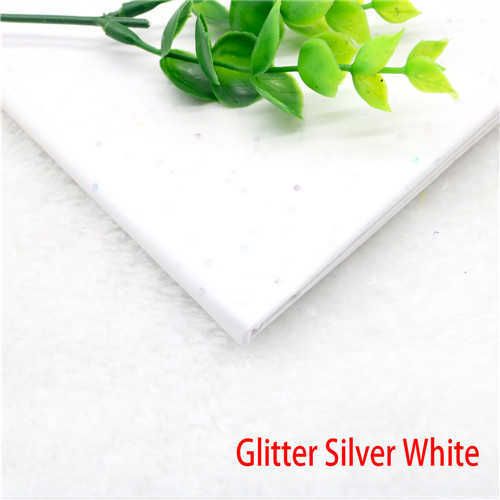 Glitter Silver White