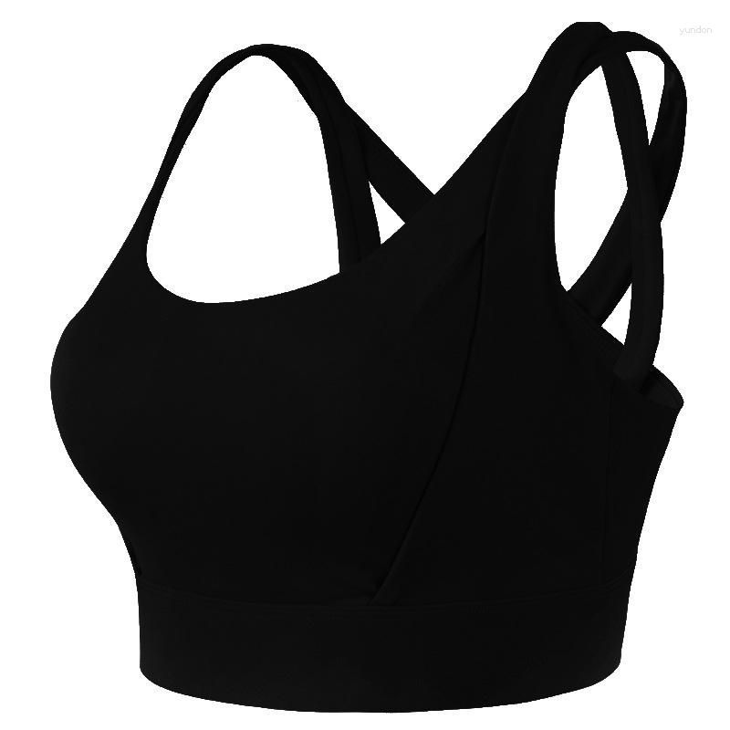 Black sports bra