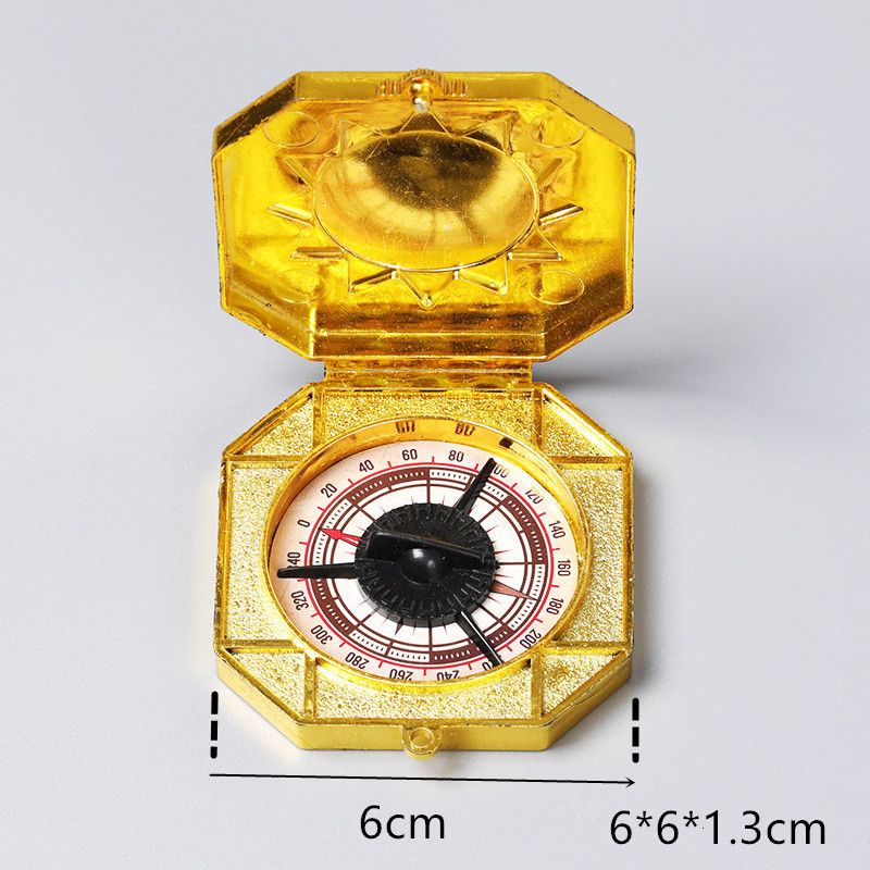 1pcs Compass Golden