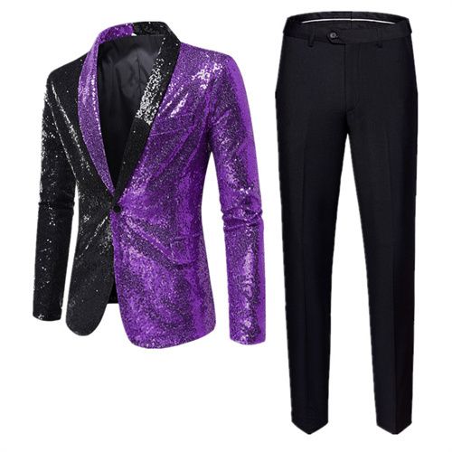 black purple a