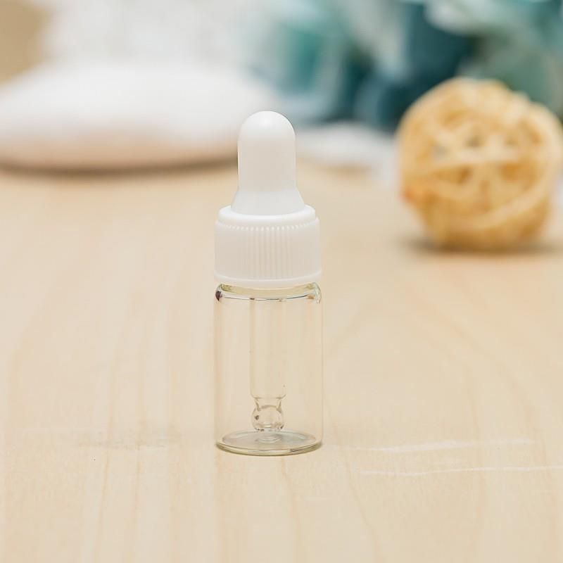 white cap+clear bottle