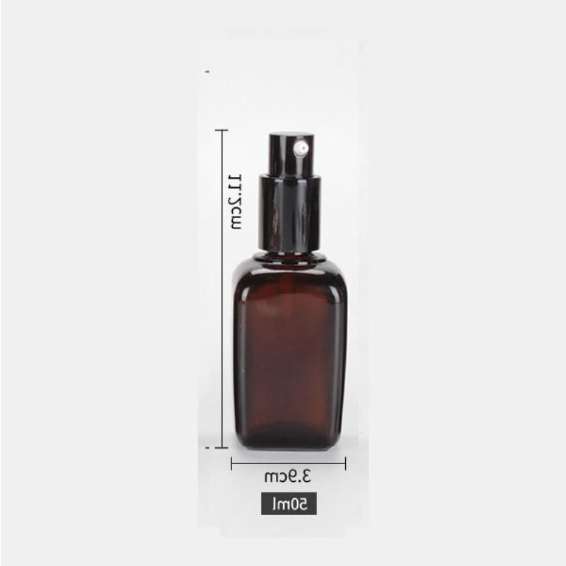 50ML Black pump Bottle