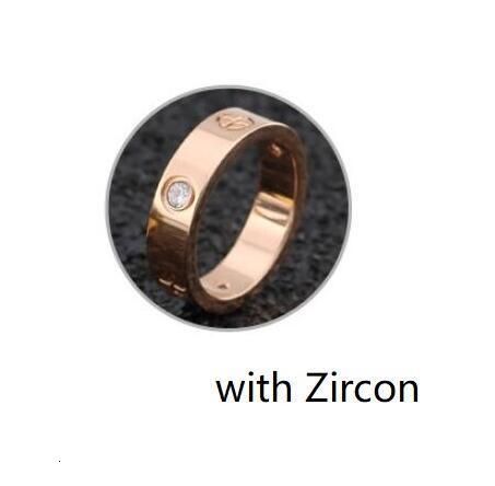 Rose Gold w Zircon