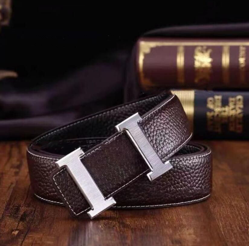 Brown belt+silver buckle