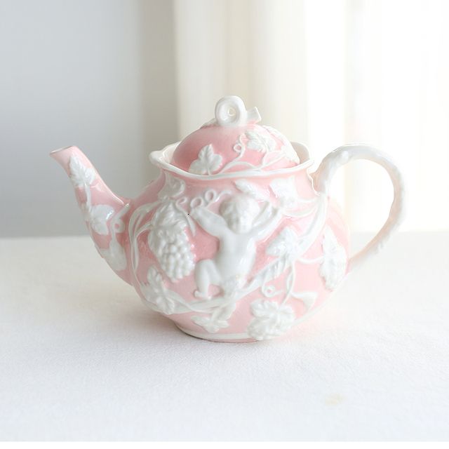 coffee pot pink