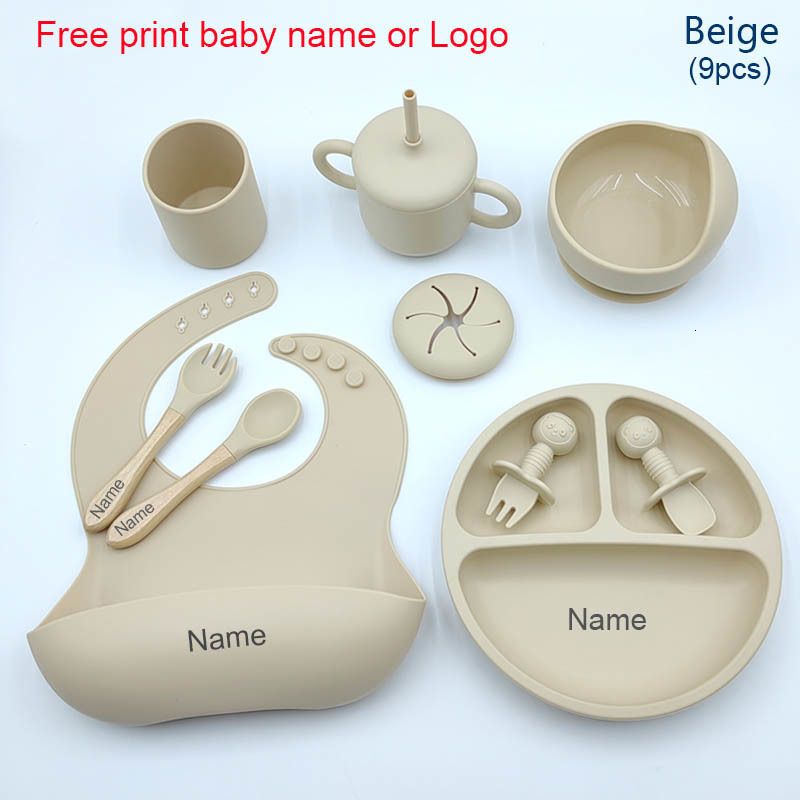 Beige 9 Pcs